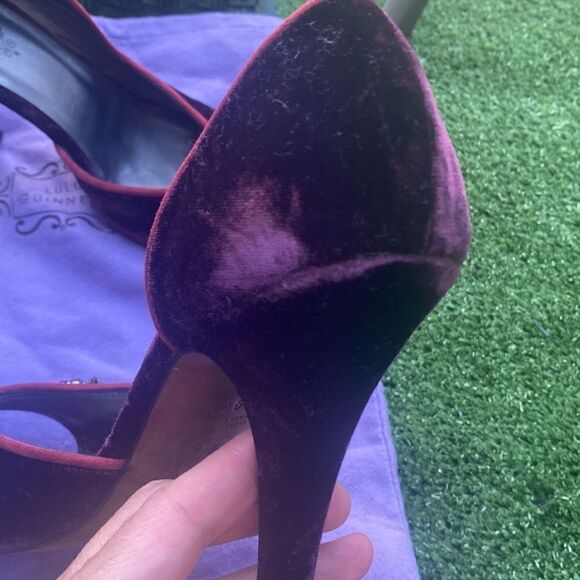 Lulu guinness velvet pumps - Picture 5 of 6
